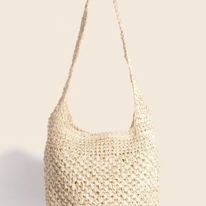Fame Intricate Braided Hobo Shoulder Bag